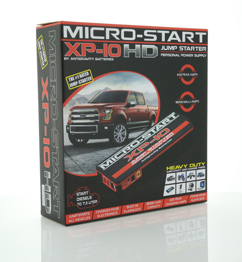 Antigravity XP-10-HD Micro-Start Jump Starter antAG-XP-10-HD