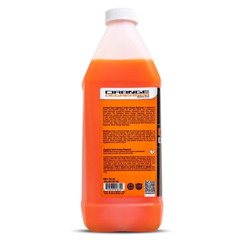 Chemical Guys Signature Series Orange Degreaser - 1 Gallon - Case of 4 chgcld-201-46912184189229
