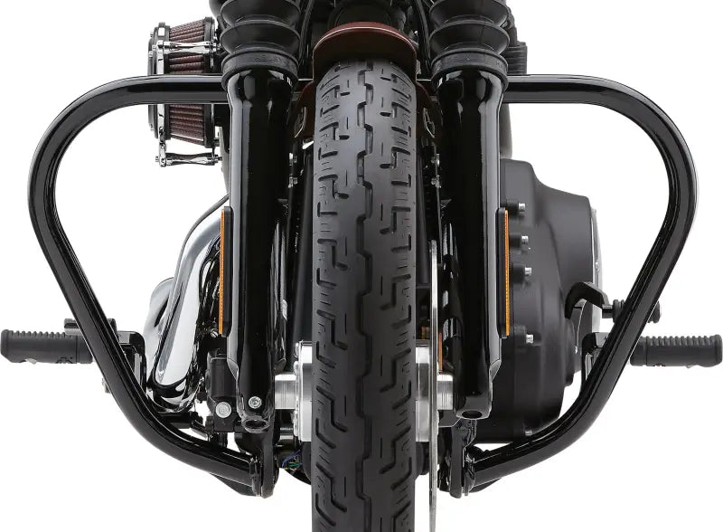 Chrome Freeway Bars for Enhanced Motorcycle Protection 82-96575