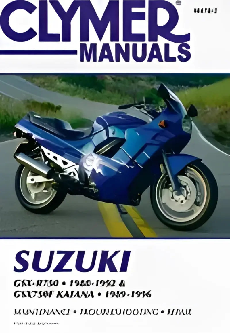 Clymer CM4782 Repair Manual Suz Gsx-R750 wps-27-m478