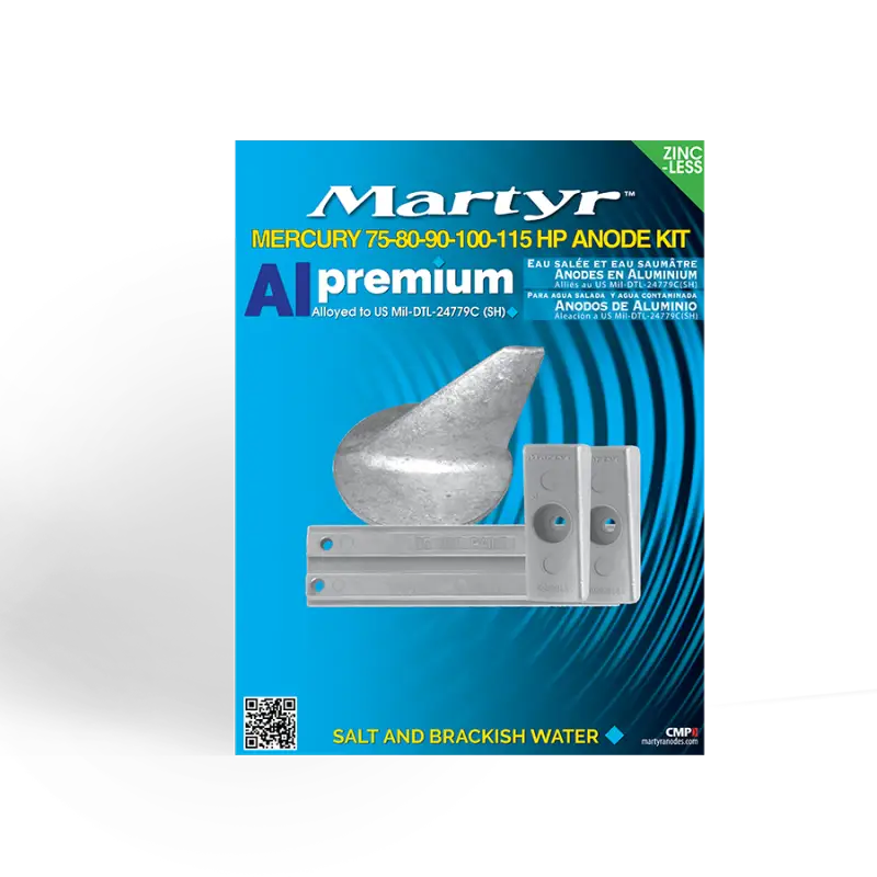 CMM75115KITA Cmp Group Mercury 75-80-90-100-115 Anodes Kit cmpm75115kita