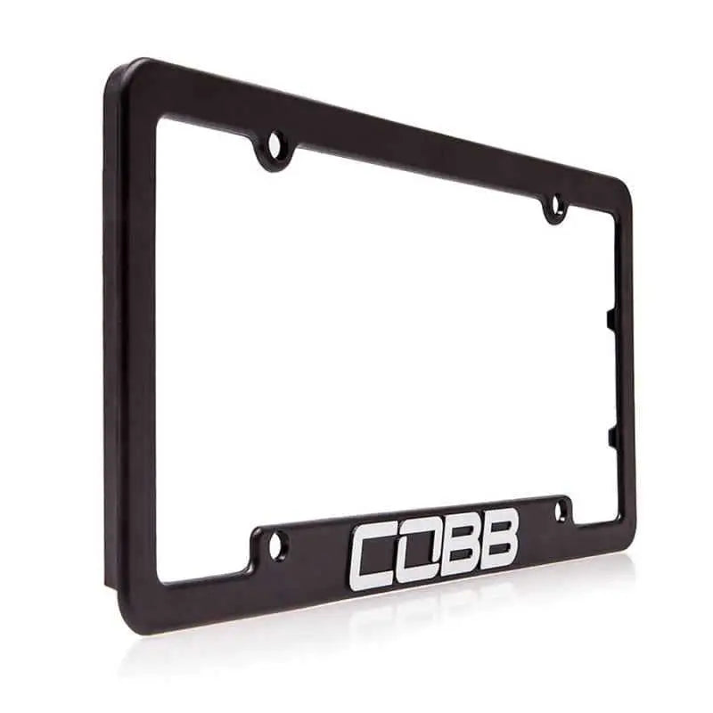 Cobb Black License Plate Frame co-pframe-new