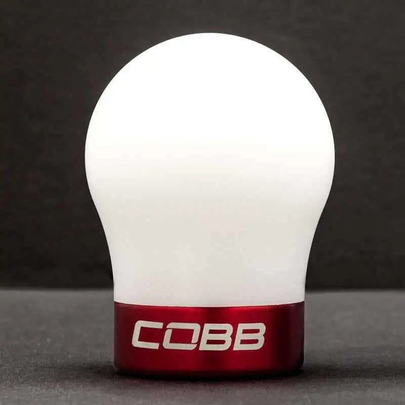 Cobb Volkswagen Red Base White Shift Knob 2v1350-w-rd