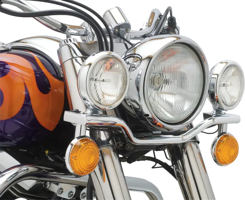 Cobra Chrome Light Bar for Yamaha V Star 1100 82-97906