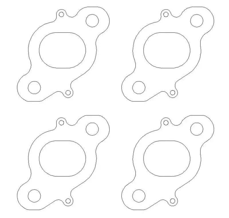 Cometic Nissan CA18 DET .030 inch DOHC Exhaust Gasket (4 pcs per Kit) c4523