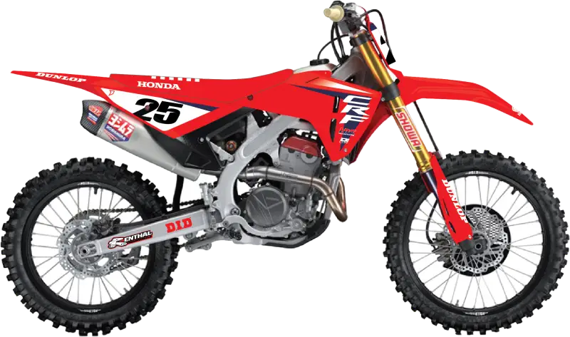 Complete Kit for CRF 450R Enhances Performance and Style 862-2010955