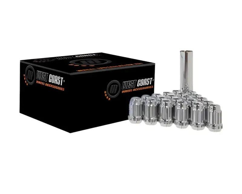 Complete Wheel Installation Kit with 16 Lug Nuts and Key wcww54015s