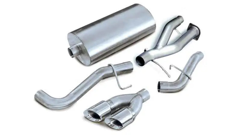Corsa 02-06 Cadillac Escalade ESV 6.0L V8 Polished Sport Cat-Back Exhaust 14222
