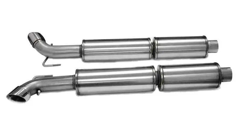 Corsa 03-10 Dodge Viper 8.3L Polished Sport Cat-Back Exhaust (2.5in Inlet for Use w/ Stock Conv.) 14176