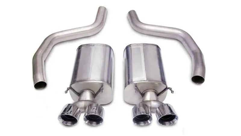 Corsa 06-13 Chevrolet Corvette C6 Z06 7.0L V8 Polished Sport Axle-Back Exhaust 14164
