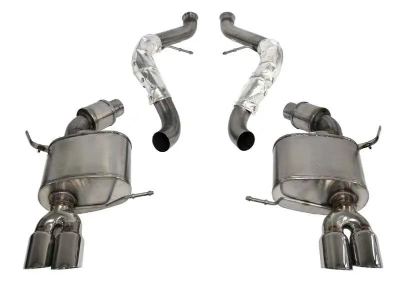 Corsa 08-12 BMW M3 Convertible E93 Polished Sport Cat-Back Exhaust 14568