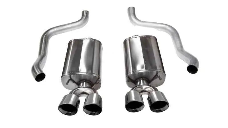 Corsa 09-13 Chevrolet Corvette C6 6.2L V8 Polished Sport Axle-Back Exhaust 14108