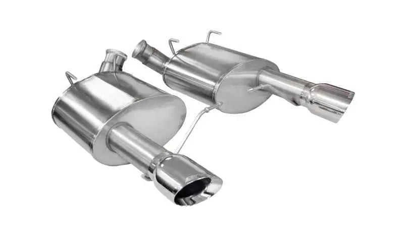 Corsa 11-14 Ford Mustang GT/Boss 302 5.0L V8 Polished Sport Axle-Back Exhaust 14316