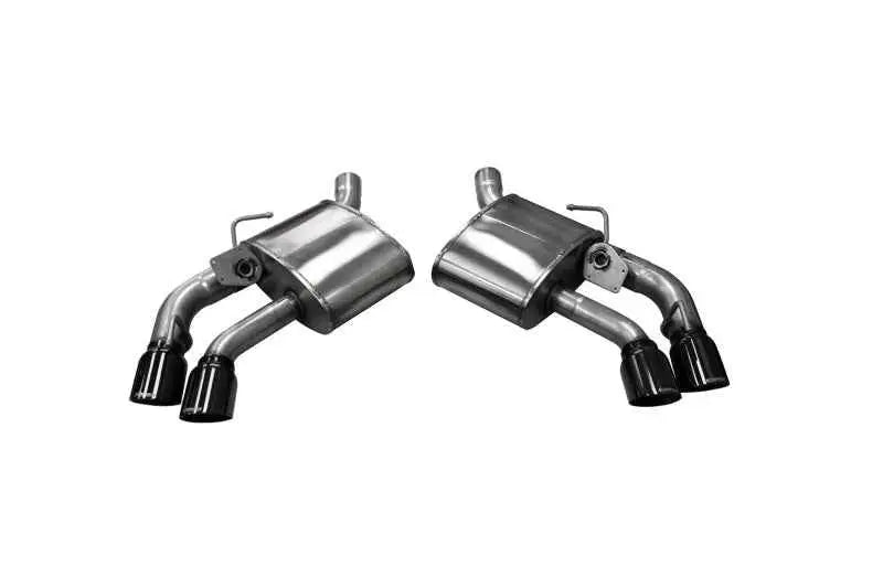 Corsa 16-20 Chevrolet Camaro SS/ZL1 6.2L V8 Black Xtreme Axle-Back Exhaust (w/ Factory NPP Valve) 14789blk