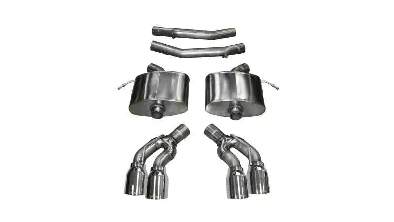 Corsa 2016 Cadillac CTS V 6.2L V8 2.75in Polished Xtreme Axle-Back Exhaust 14358