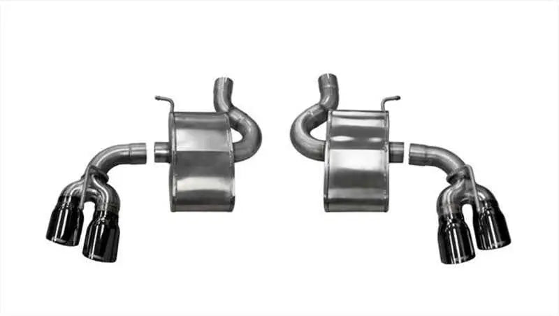 Corsa 2016 Chevrolet Camaro SS 6.2L V8 2.75in Black Xtreme Axle-Back Exhaust 14784blk