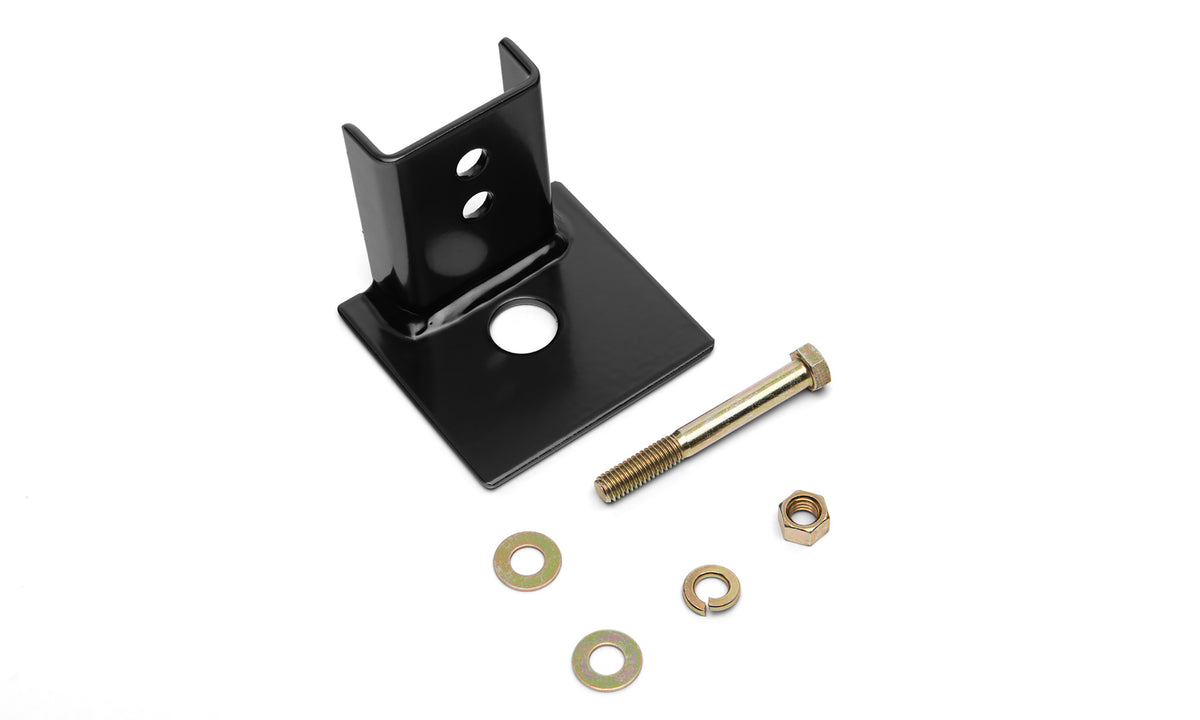 BACKRACK Antenna Mount Bracket, 3.50" Square with 7/8" Hole Safety Rack, Louvered, Insert Model 91009