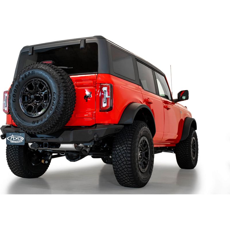 Addictive Desert Designs 21 - 23 Ford Bronco Rock Fighter Rear Bumper Model R23012NA01NA
