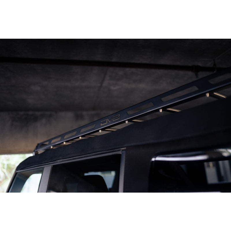 DV8 Offroad 2021-2025 Ford Bronco Soft Top Roof Rack Model RRBR-01