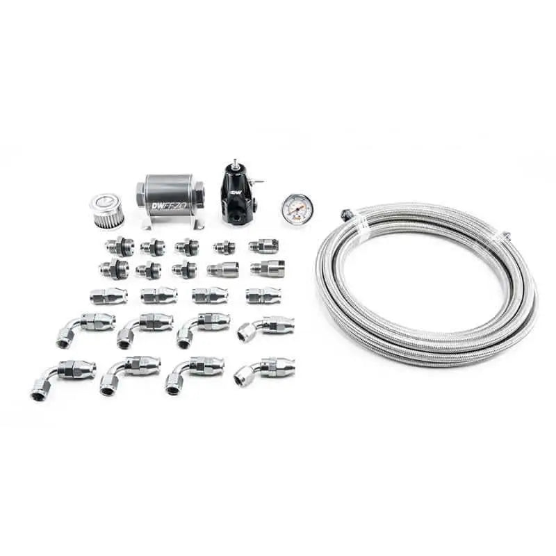 DeatschWerks 10-15 Chevy Camaro X2 Series Pump Module -6AN PTFE Plumbing Kit 6-610