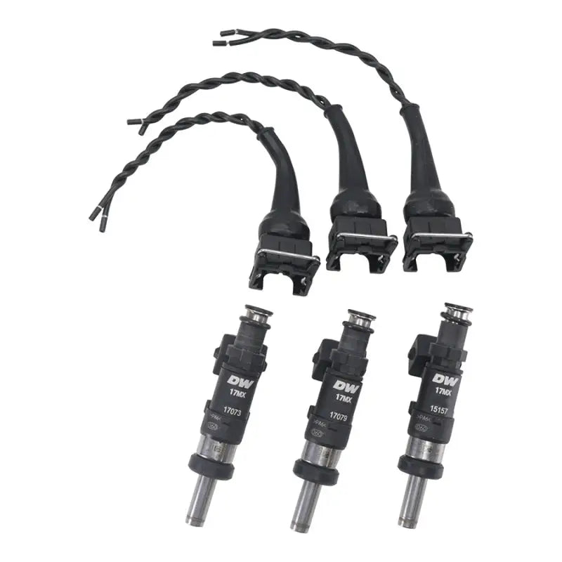 DeatschWerks 1100cc injectors for 2020+ Toyota Yaris GR - Set of 3 dwk17mx-12-1100-3