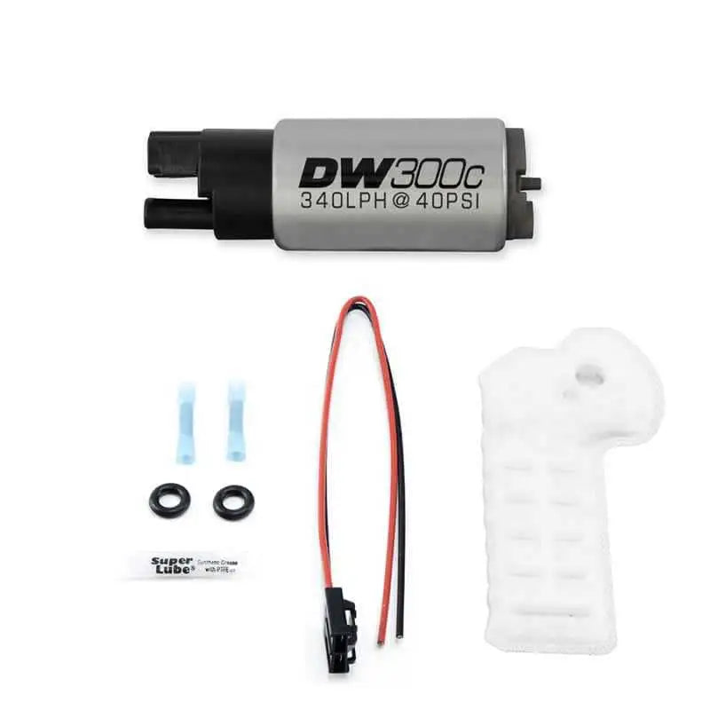 DeatschWerks 340lph DW300C Compact Fuel Pump 17-20 Honda Civic Type R (w/o Mounting Clips) 9-307-1059