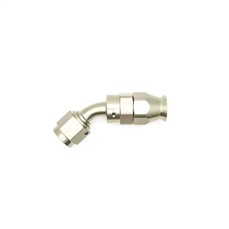 DeatschWerks 6AN Female Swivel 45-Degree Hose End PTFE (Incl. 1 Olive Insert) 6-02-0851