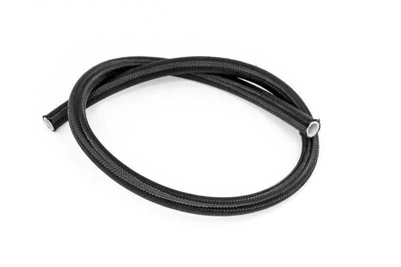 DeatschWerks 8AN Black Nylon Braided PTFE Hose 3 Feet 6-02-0865-3
