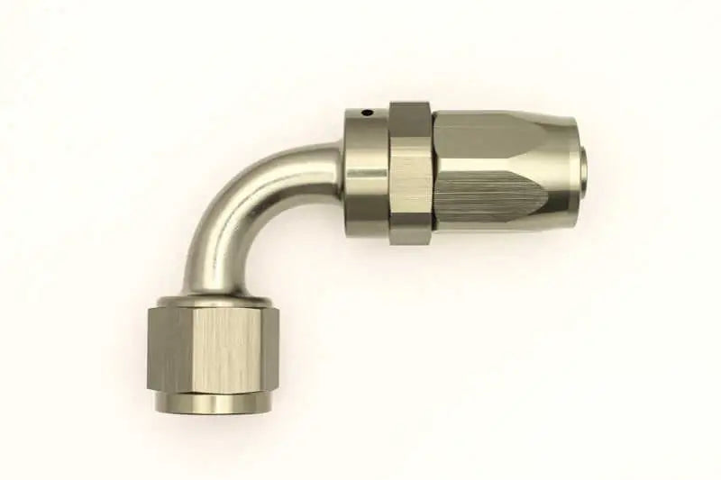 DeatschWerks 8AN Female Swivel 90-Degree Hose End CPE 6-02-0807
