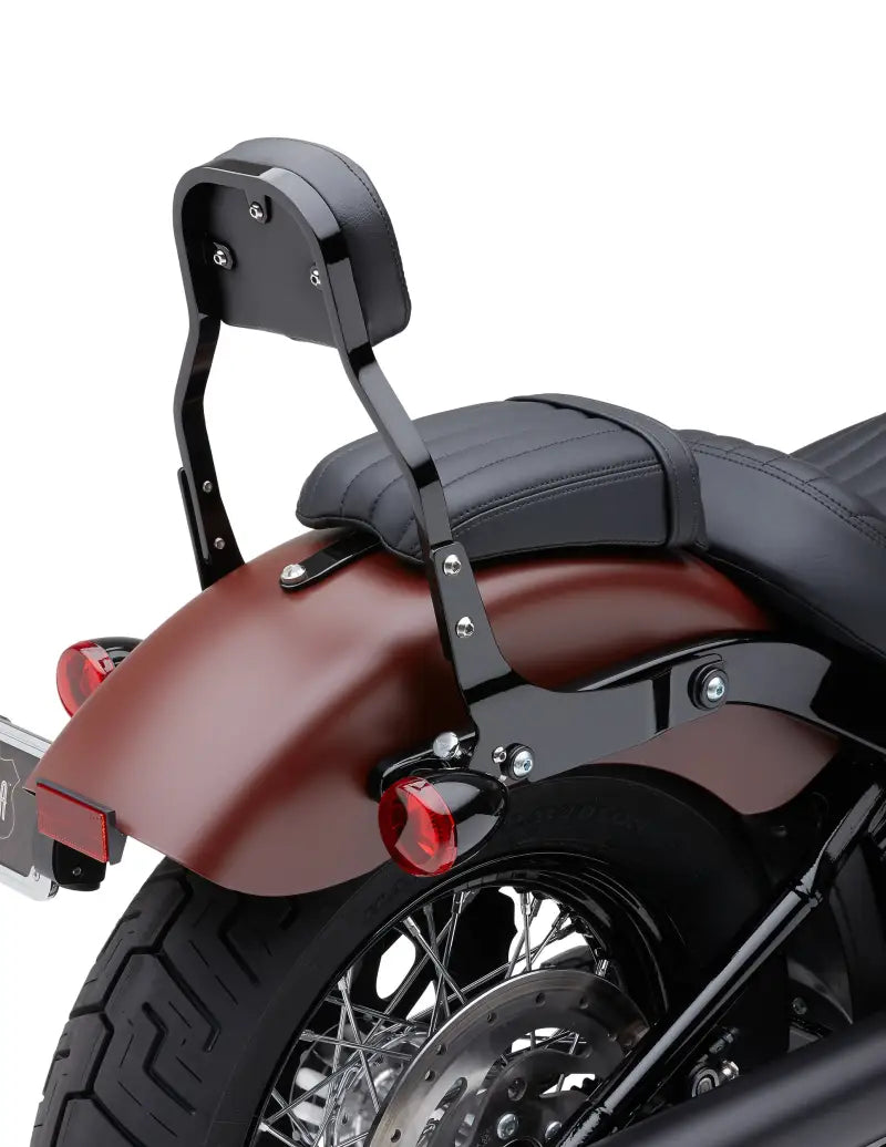 Detachable Backrest Rack for Black Dyna Models 82-96540