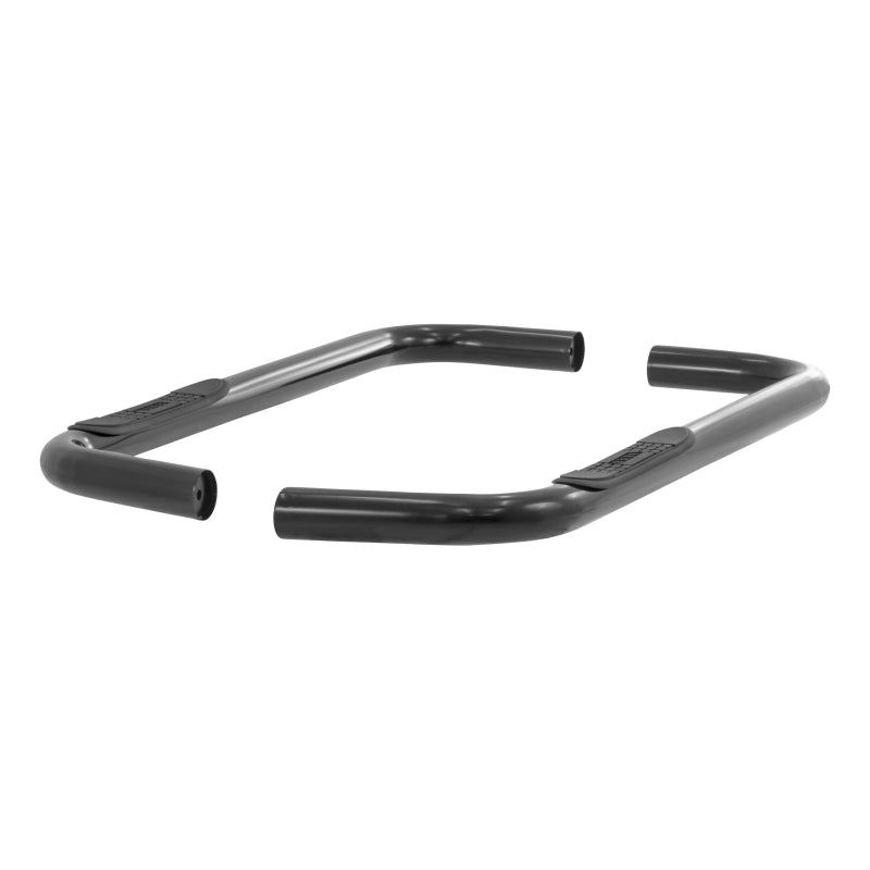 ARIES 3" Round Black Steel Step Nerf Bars Model 203035