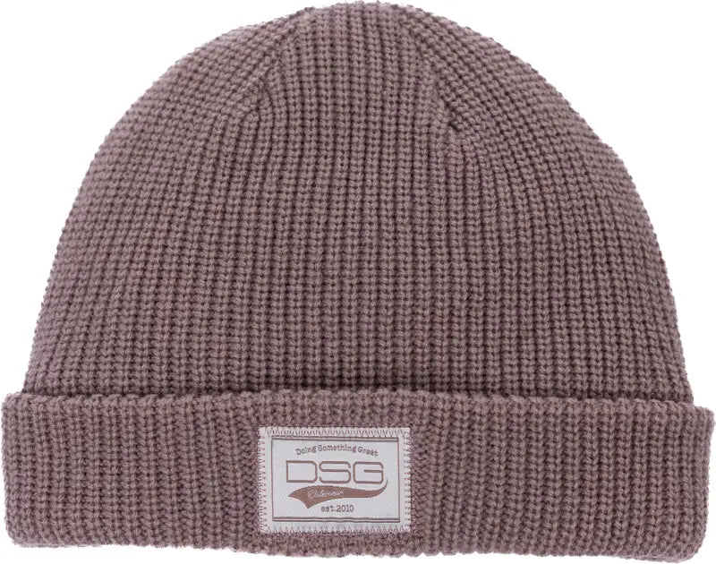 Dsg 527069 Cap Knit Beanie Smoky Mauve wps-462-52706