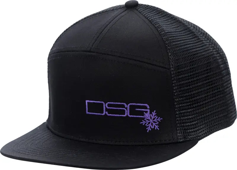 Dsg 527113 Flat Brim Cap Black wps-462-52711