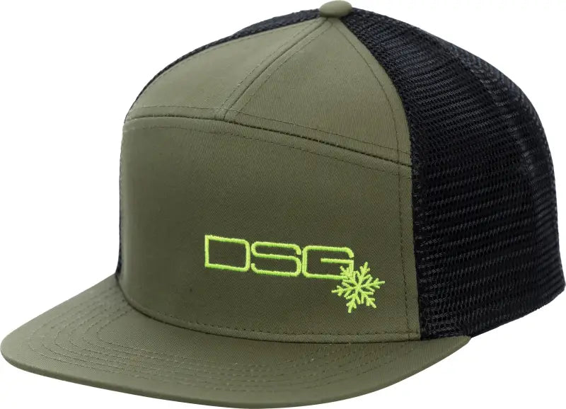 Dsg 527120 Flat Brim Cap Fresh Olive wps-462-52712