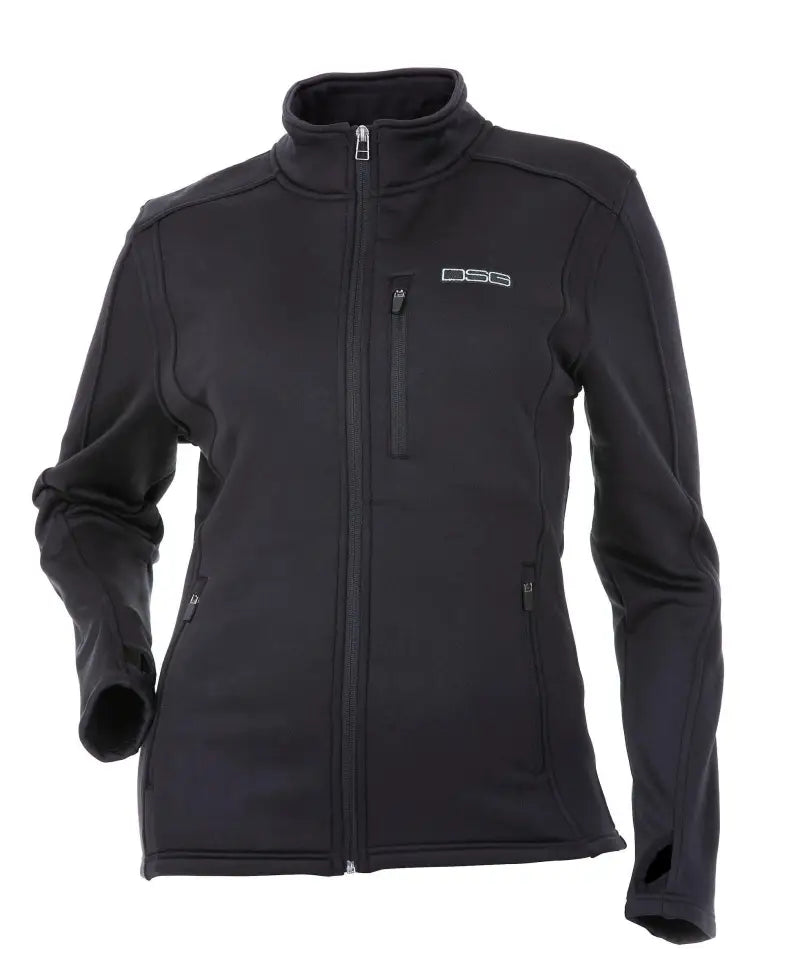 Dsg 99413 Performance Fleece Zip Up Black 3X wps-462-515813x