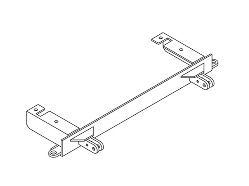 Durable Blue Ox BX2102 Base Plate for Ranger/Bronco II bx2102