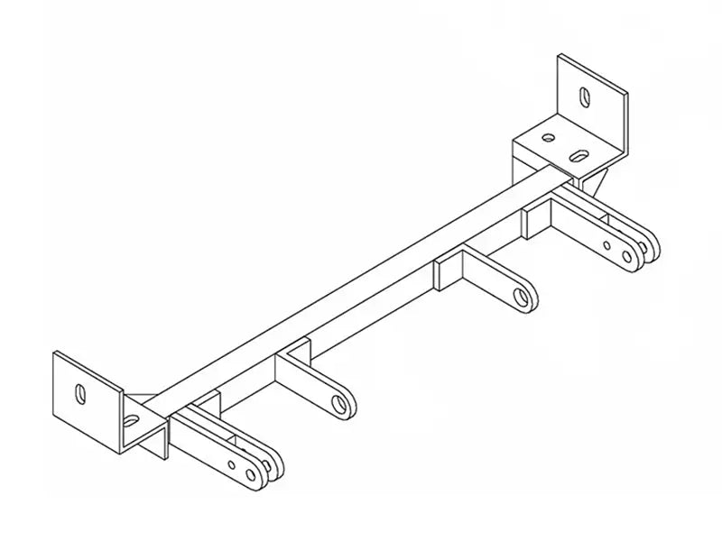 Durable Blue Ox BX2140 Base Plate for Mercury Mountaineer bx2140