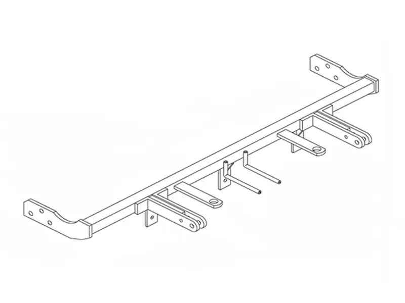 Durable Blue Ox BX2314 Base Plate for Hyundai Accent bx2314