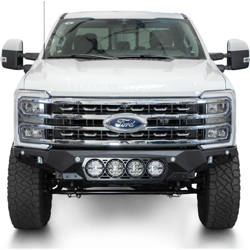 Addictive Desert Designs 23 Ford Super Duty Bomber Front Bumper Rigid Model F810014110103