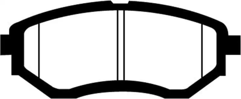 EBC 13+ Subaru Forester 2.0 Turbo Greenstuff Front Brake Pads dp21583