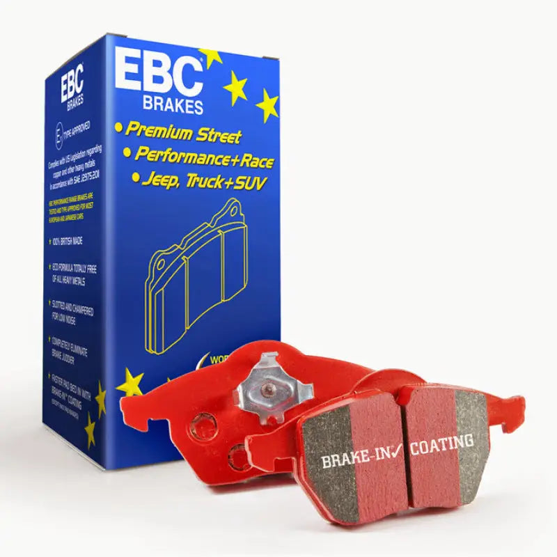 EBC 14 Mercedes-Benz C63 AMG (W204) 6.2 Redstuff Rear Brake Pads dp32117c