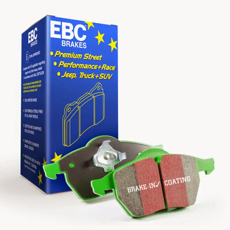 EBC 2019+ Toyota Corolla Hatchback Greenstuff Front Brake Pads ebcdp23099