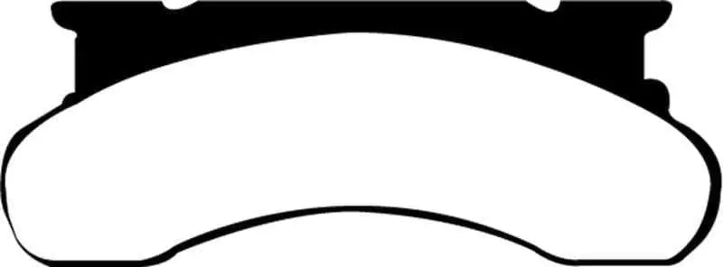 EBC 77-91 Ford Econoline E250 4.6 Yellowstuff Front Brake Pads dp41258r