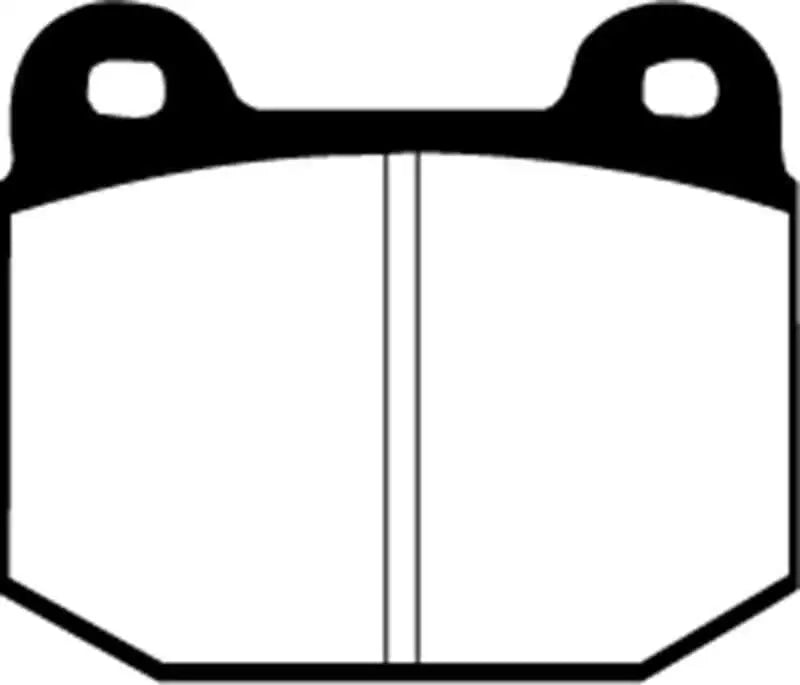 EBC 87-92 Alfa Romeo 75 1.6 Ultimax2 Front Brake Pads ud109