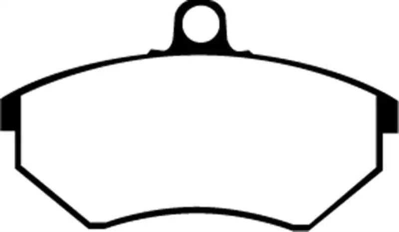 EBC 89-93 Volkswagen Corrado 1.8 Supercharged Ultimax2 Front Brake Pads ud684