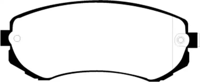 EBC 89-94 Nissan Skyline (R32) 1.8 Greenstuff Front Brake Pads dp21279