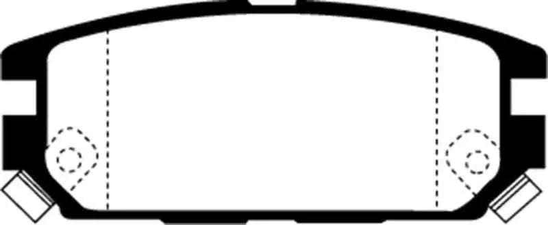 EBC 91-93 Dodge Stealth 3.0 4WD Greenstuff Rear Brake Pads dp2987