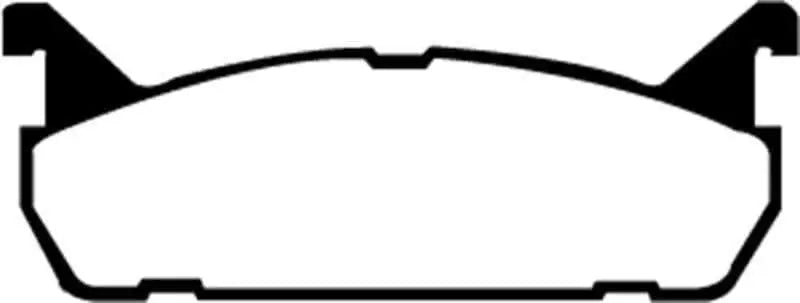 EBC 91-96 Ford Escort 1.8 Greenstuff Rear Brake Pads dp2828