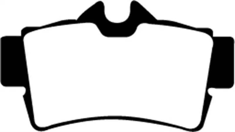 EBC 94-04 Ford Mustang 4.6 Cobra Yellowstuff Rear Brake Pads dp41156-2r