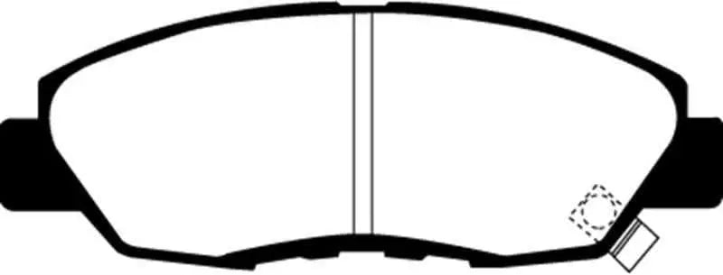 EBC 97 Acura CL 2.2 Ultimax2 Front Brake Pads ud465